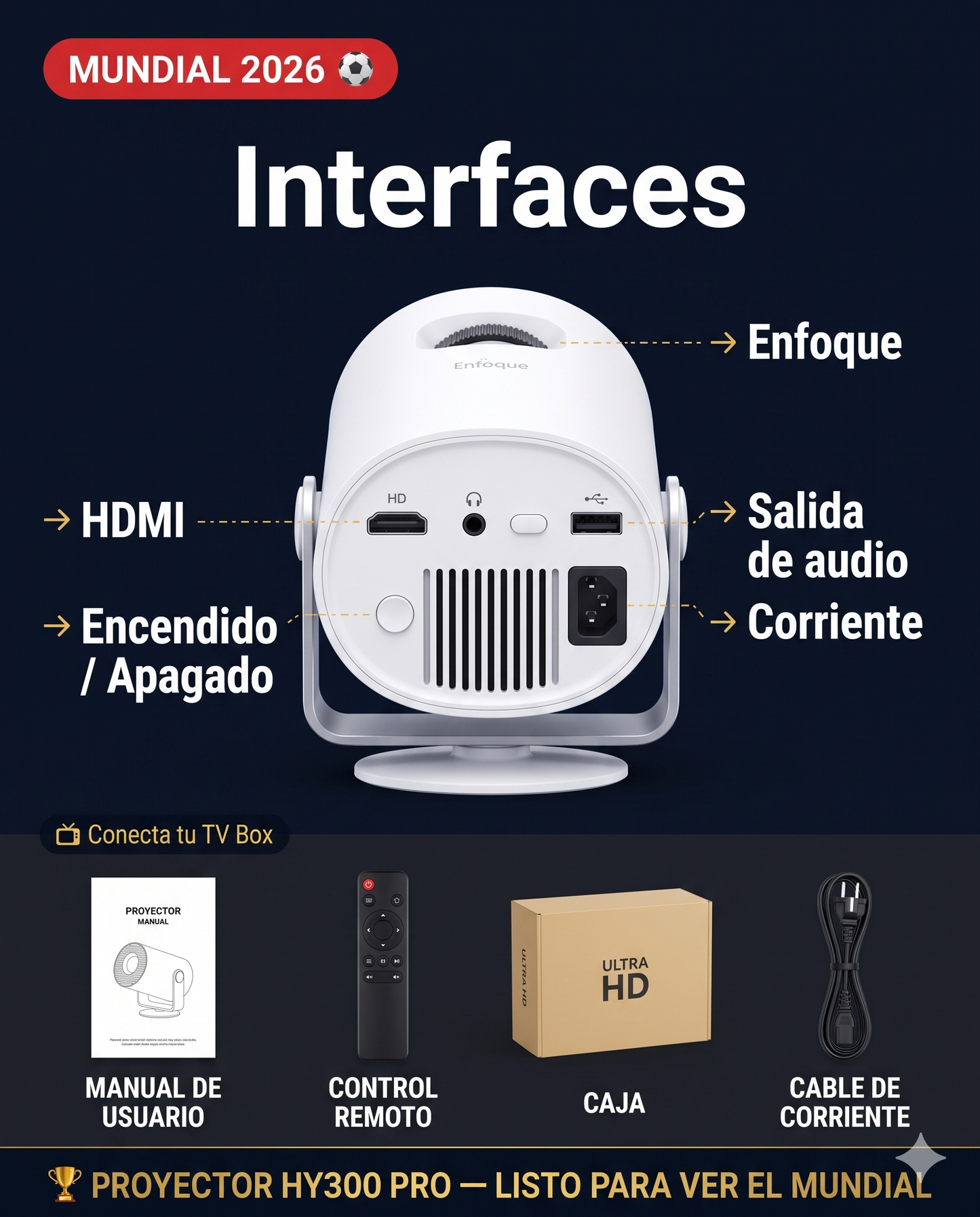 Proyector Inteligente HY300
